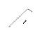 Spare allen key and bolt