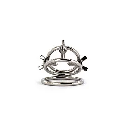 Master Series Screwed Up Cock Ring Stainless Steel CBT Device