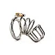 Spiral Stainless Steel Male Chastity Device