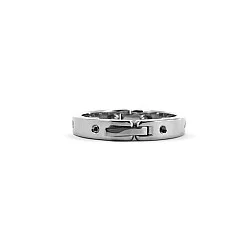 Hinged Cock Ring with Adjustable Spikes