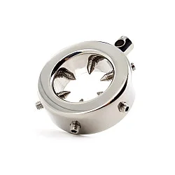 Adornis Crown of Thorns Glans Ring with Weight Hanger