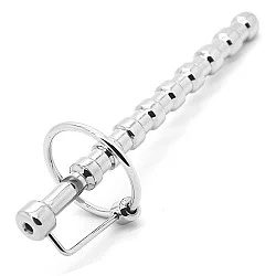 Large Ribbed Penis Plug & Glans Ring