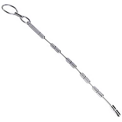 Centipede Penis Plug | Stainless Steel with Glans Ring